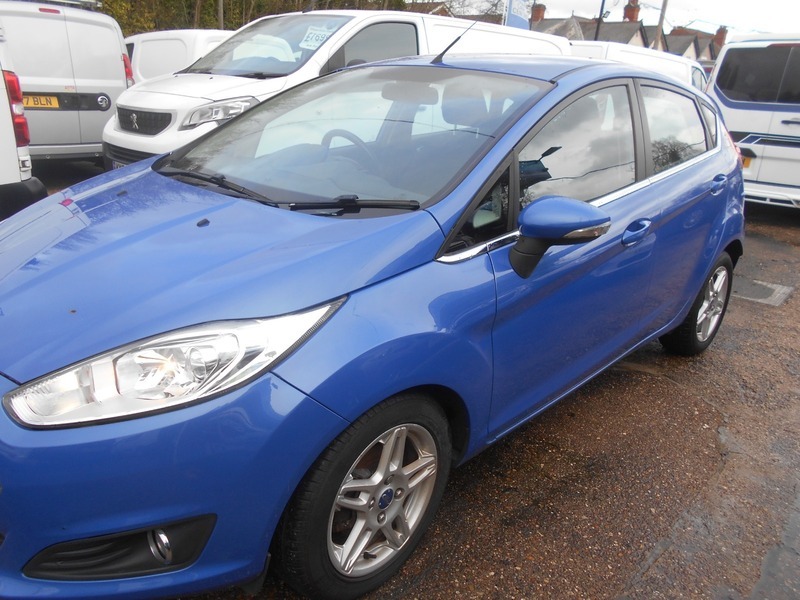 Ford Fiesta Zetec Blue #3