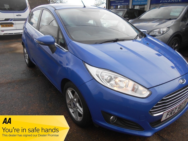 Ford Fiesta Zetec Blue #2