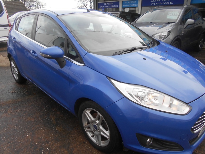 Ford Fiesta Zetec Blue #6