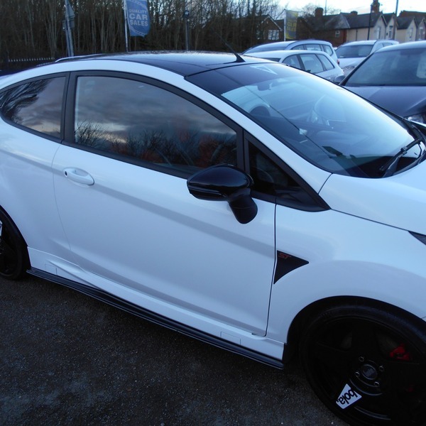 Ford Fiesta St-2 White #3