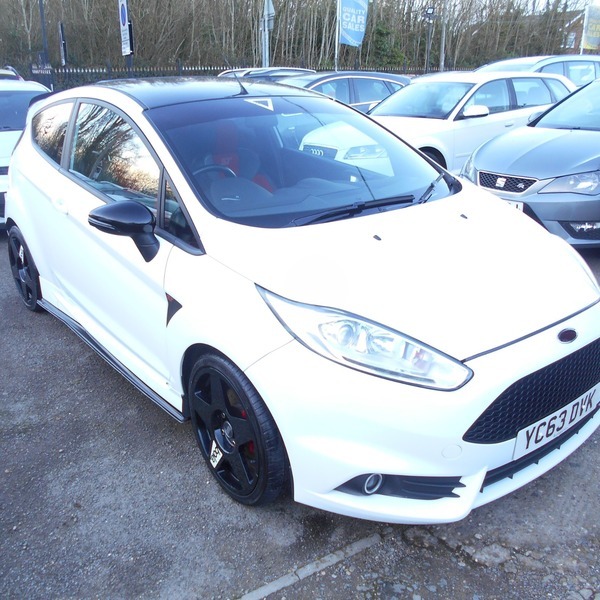 Ford Fiesta St-2 White #2