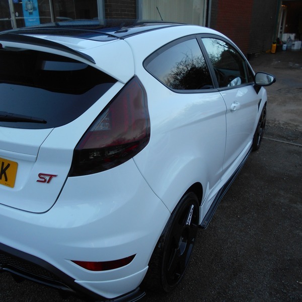 Ford Fiesta St-2 White #6