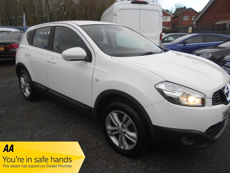 Nissan Qashqai Acenta White #2