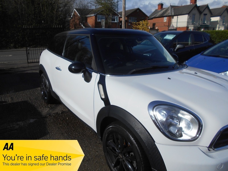 Mini Paceman Cooper White #2