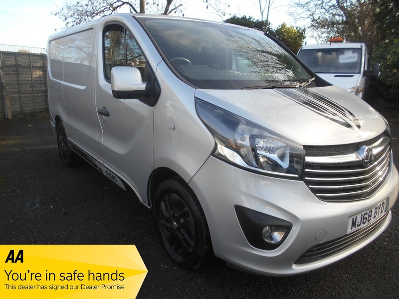 Vauxhall Vivaro L1h1 2700 Limited Edition MJ68BYD Silver #2