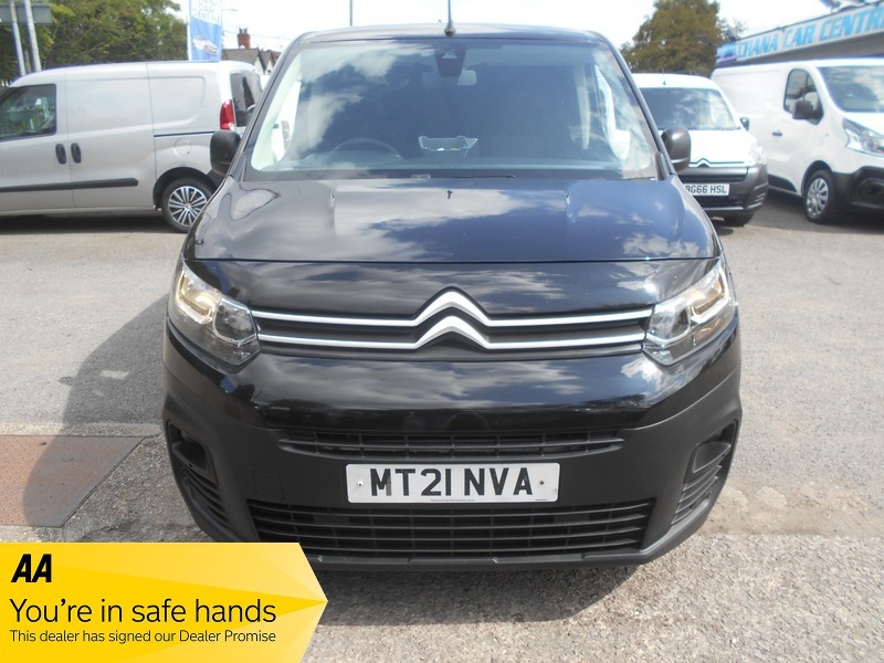 Citroen Berlingo 2021 850 Enterprise Crew-van Black
