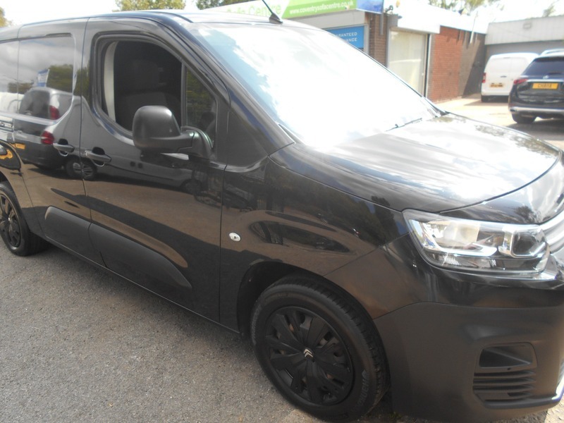 Citroen Berlingo 2021 850 Enterprise Crew-van MT21NVA Black #6