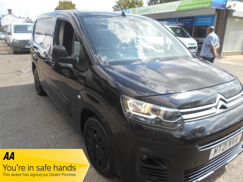 Citroen Berlingo 2021 850 Enterprise Crew-van MT21NVA Black #2