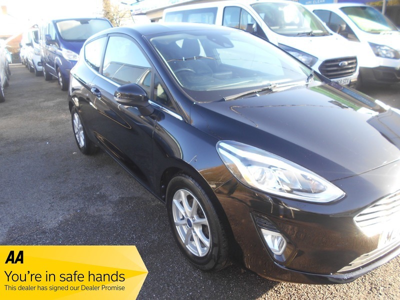 Ford Fiesta 2017 1.1 Zetec 3 MJ67HEU Black #2