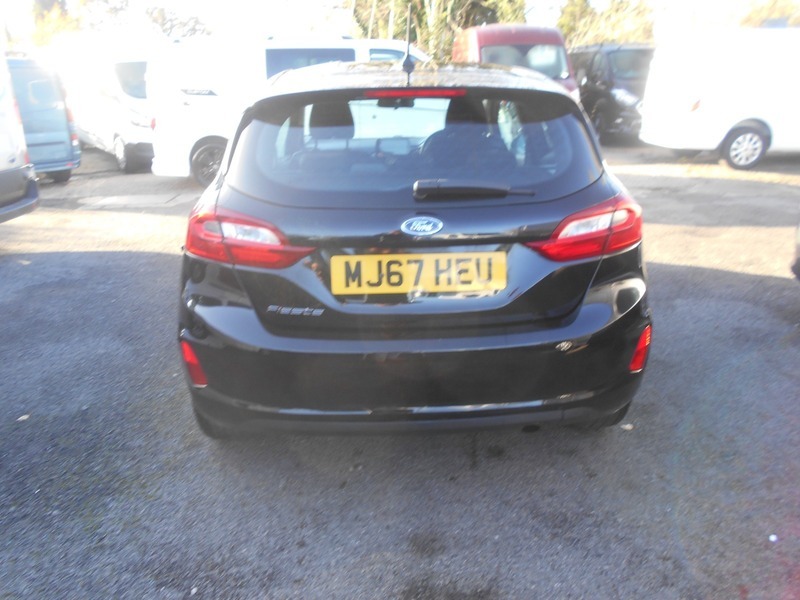 Ford Fiesta 2017 1.1 Zetec 3 MJ67HEU Black #4