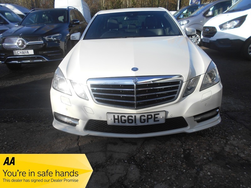 Mercedes-Benz E Class 2011 E200 Cdi Blueefficiency White