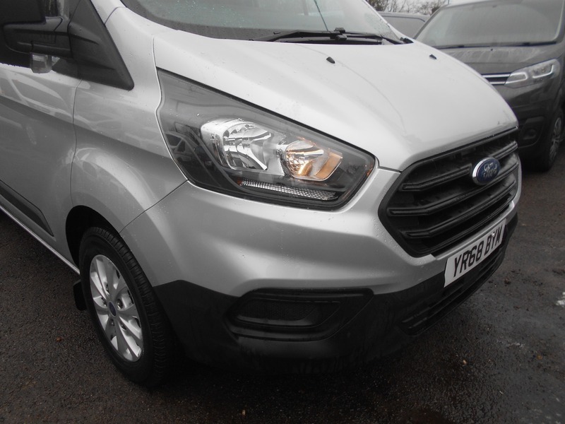 Ford Transit Custom 340 Base 2018 P YR68BYM Silver #5