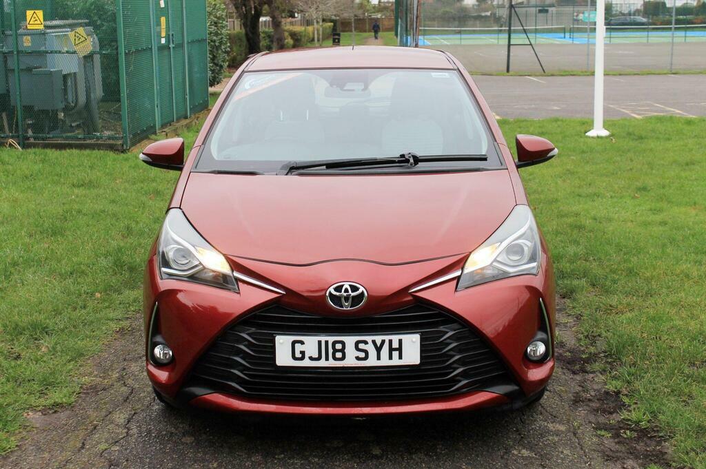 Toyota Yaris 2017 Toyota Yaris 1.5 Vvt-i Icon Tech Hatchback GJ18SYH Red #6