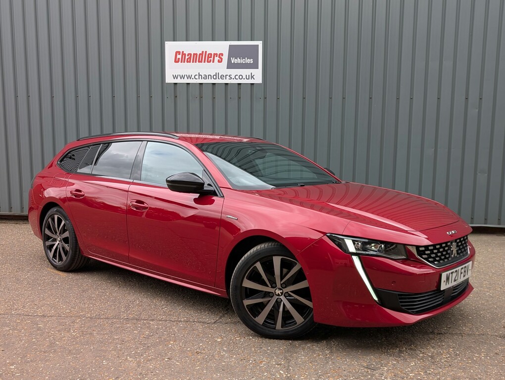 Peugeot 508 SW 1.5 Bluehdi Gt Line Estate Eat Euro 6 Red