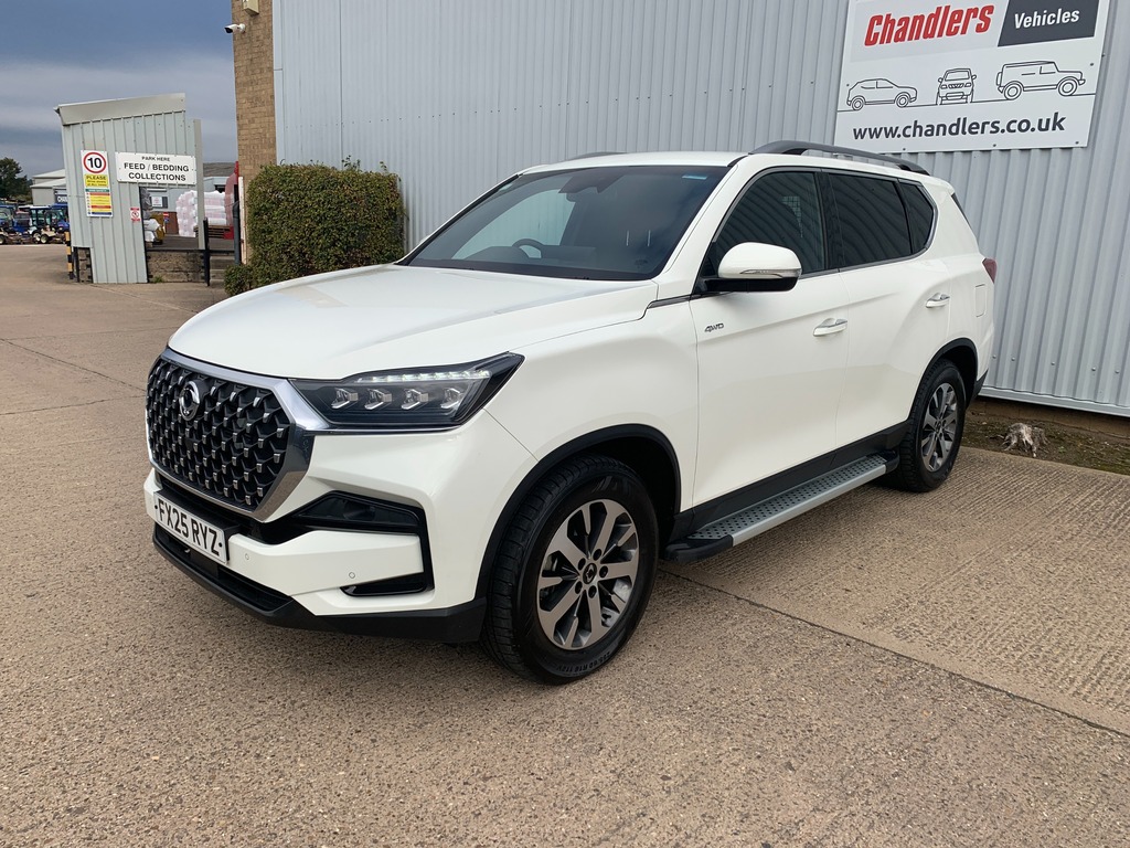SsangYong Rexton 2.2D K30 Commercial Panel Van 4Wd FX25RYZ White #6