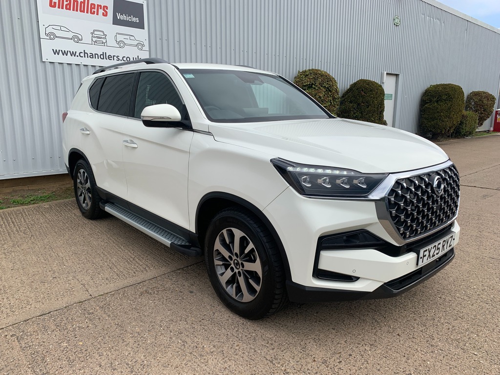 SsangYong Rexton 2.2D K30 Commercial Panel Van 4Wd FX25RYZ White #4