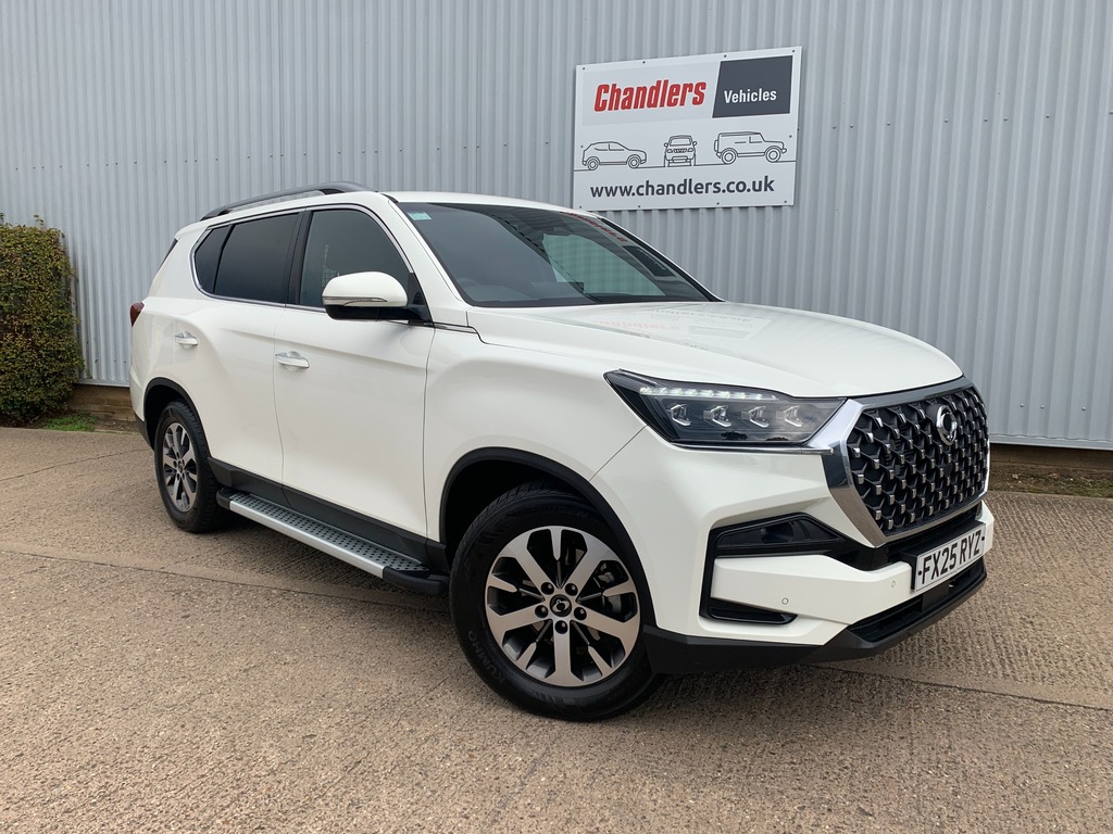 SsangYong Rexton 2.2D K30 Commercial Panel Van 4Wd White