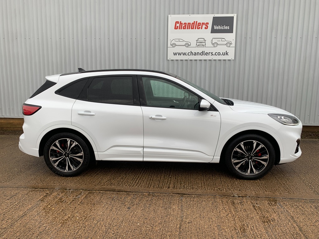 Ford Kuga 2.5H Duratec St-line X Edition Suv Hybr LB73KZJ White #4