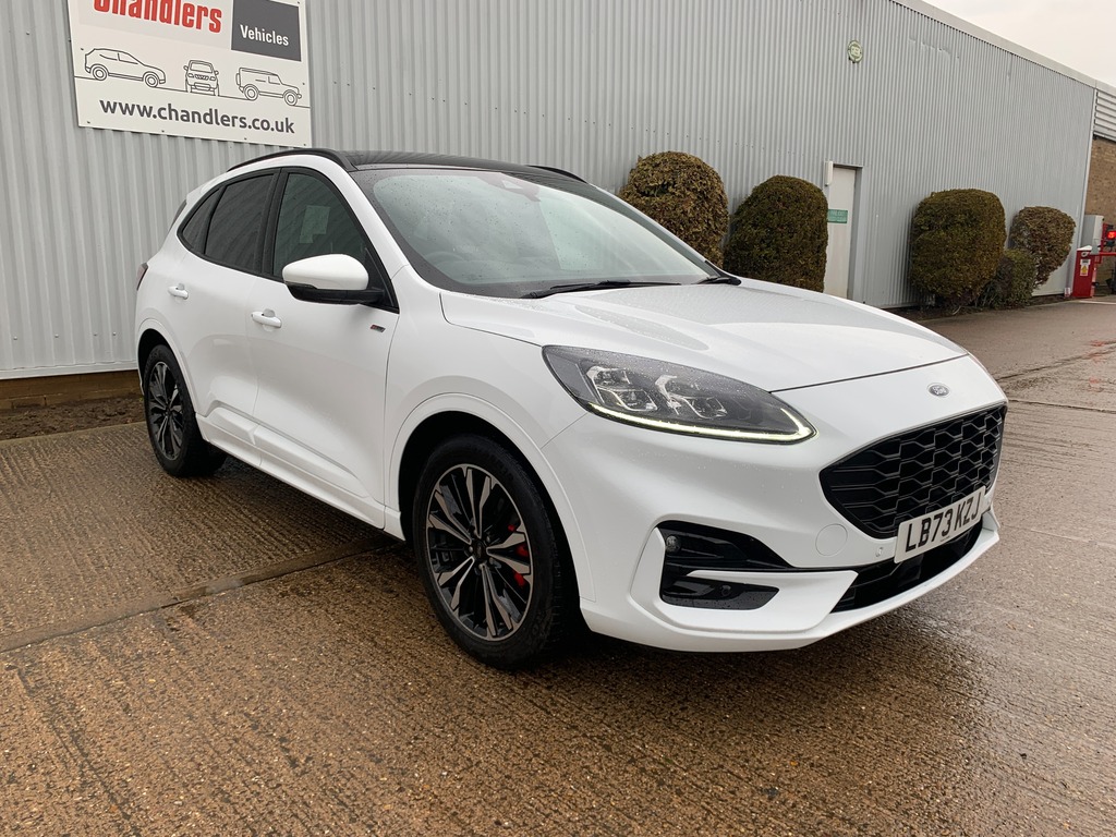 Ford Kuga 2.5H Duratec St-line X Edition Suv Hybr LB73KZJ White #5
