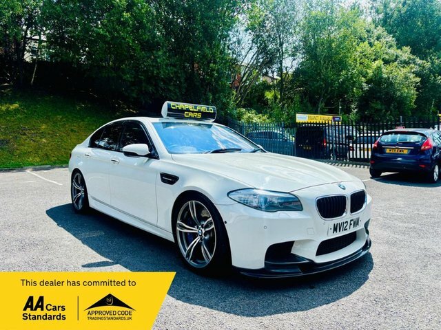 BMW M5 2012 5.0 V8 Saloon Smg Euro 4 507 Ps White