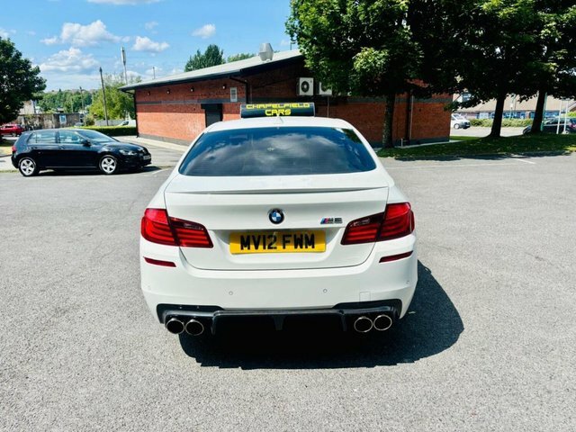 BMW M5 2012 5.0 V8 Saloon Smg Euro 4 507 Ps White #6