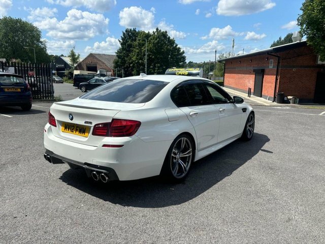 BMW M5 2012 5.0 V8 Saloon Smg Euro 4 507 Ps White #5