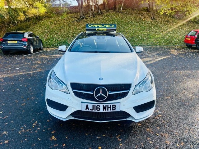 Mercedes-Benz E Class 2016 2.1 E220d Amg Line Edition Premium Coupe White #2