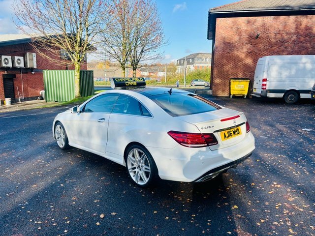 Mercedes-Benz E Class 2016 2.1 E220d Amg Line Edition Premium Coupe White #6