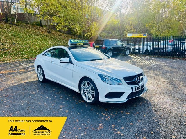 Mercedes-Benz E Class 2016 2.1 E220d Amg Line Edition Premium Coupe White