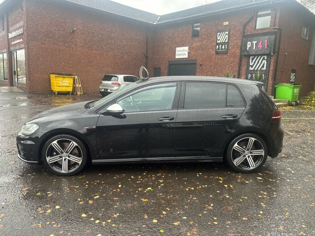 Volkswagen Golf 2014 2.0 Tsi R Hatchback Dsg 4Motion Eu MK63PBZ Black #4