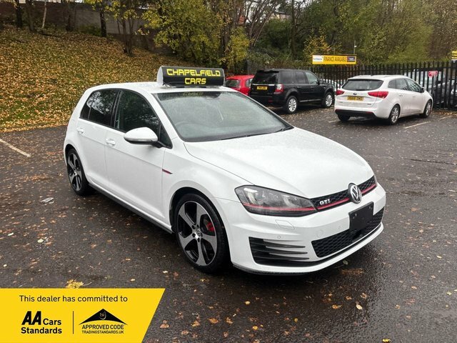 Volkswagen Golf 2015 2.0 Tsi Bluemotion Tech Gti Hatchback Pet White