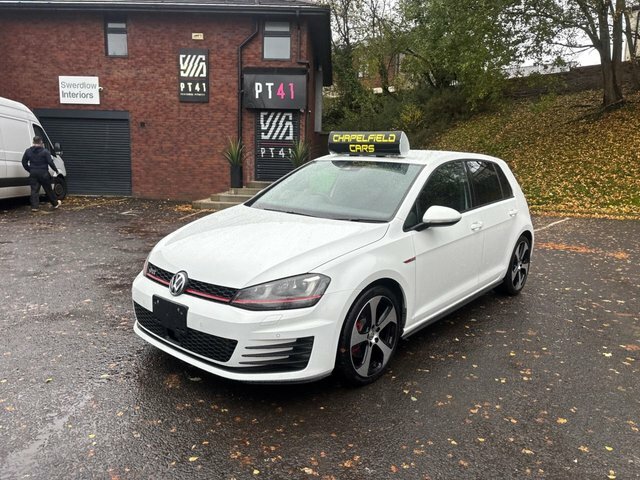 Volkswagen Golf 2015 2.0 Tsi Bluemotion Tech Gti Hatchback Pet MX15UHC White #3