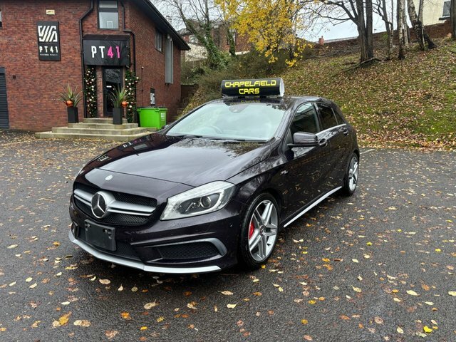Mercedes-Benz A Class 2014 A45 Amg 4Matic MX14PBZ Black #3