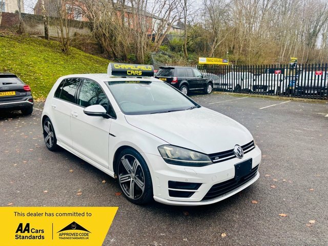 Volkswagen Golf 2014 2.0 R Tech White