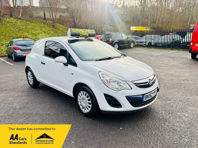 Vauxhall Corsa 2012 1.3 Cdti Ecoflex 16V Car Derived Van Dies White