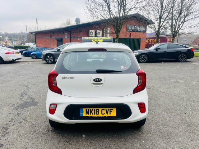 Kia Picanto 2018 1.0 1 Hatchback Euro 6 66 White #6