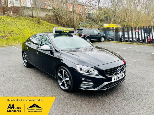 Volvo S60 2018 2.0 T4 R-design Nav Saloon Eu Black
