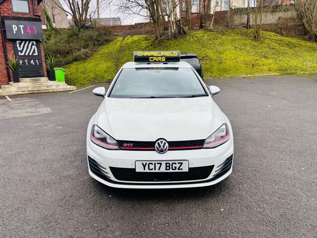 Volkswagen Golf 2017 2.0 Tsi Bluemotion Tech Gti Hatchback Pet YC17BGZ White #2
