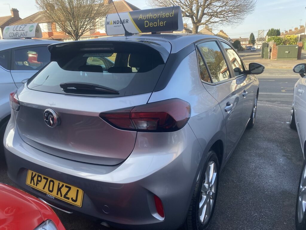 Vauxhall Corsa 1.2 Turbo Se Euro 6 S S KP70KZJ Grey #5