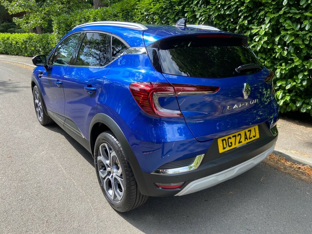 Renault Captur 1.0 Tce Techno Euro 6 Ss DG72AZJ Blue #4