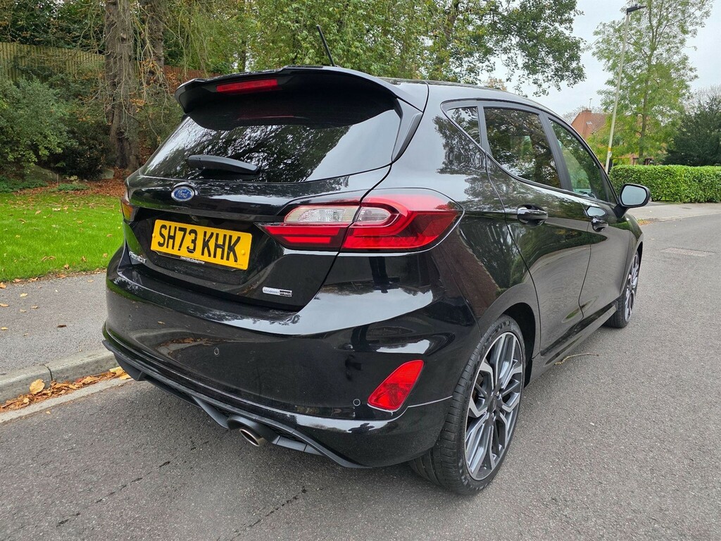 Ford Fiesta 1.0T Ecoboost Mhev St-line X Dct Euro 6 Ss SH73KHK Black #2