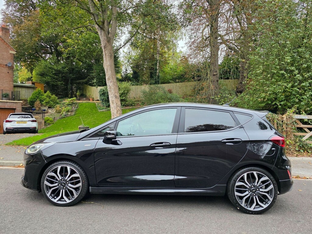 Ford Fiesta 1.0T Ecoboost Mhev St-line X Dct Euro 6 Ss SH73KHK Black #4