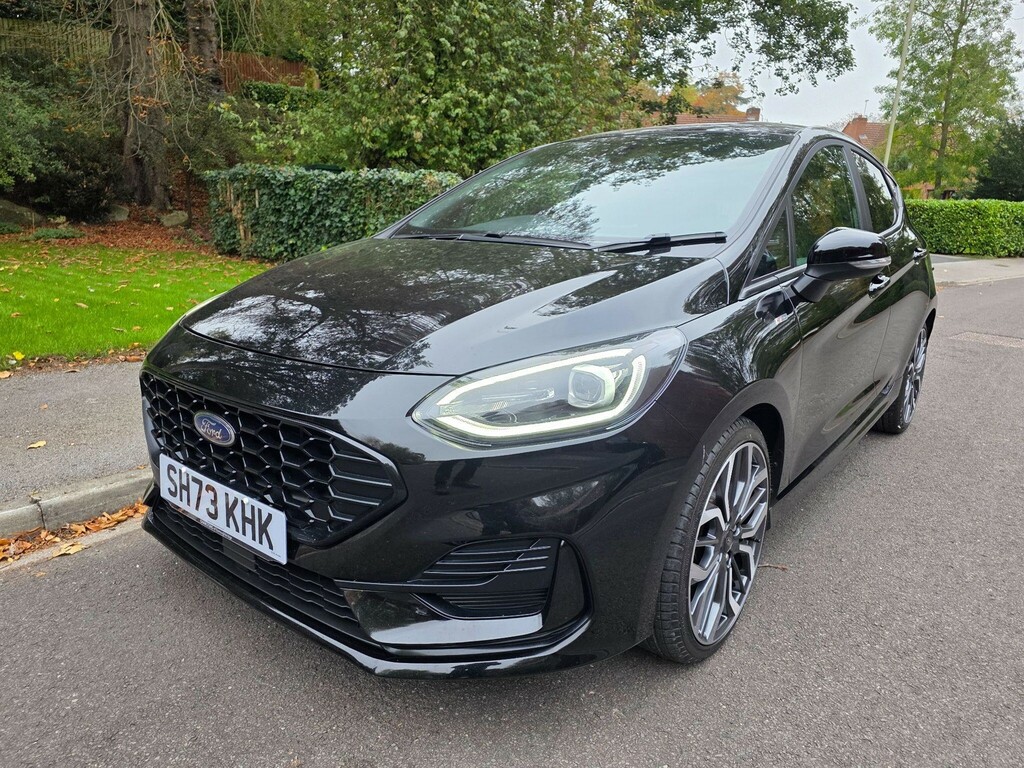 Ford Fiesta 1.0T Ecoboost Mhev St-line X Dct Euro 6 Ss Black