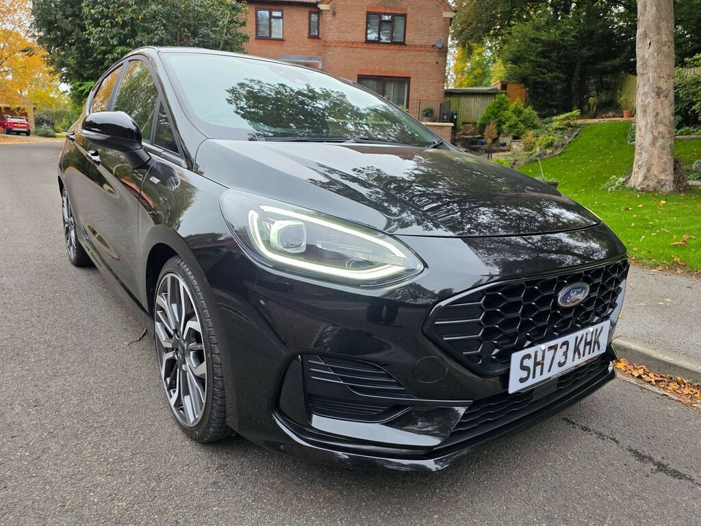 Ford Fiesta 1.0T Ecoboost Mhev St-line X Dct Euro 6 Ss SH73KHK Black #5