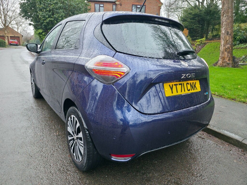Renault Zoe R135 Ev50 52Kwh Riviera Rapid Charge YT71CNK Blue #4
