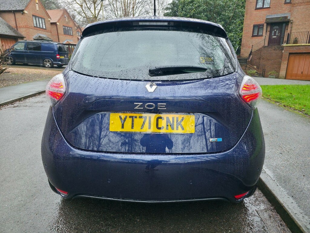 Renault Zoe R135 Ev50 52Kwh Riviera Rapid Charge YT71CNK Blue #6