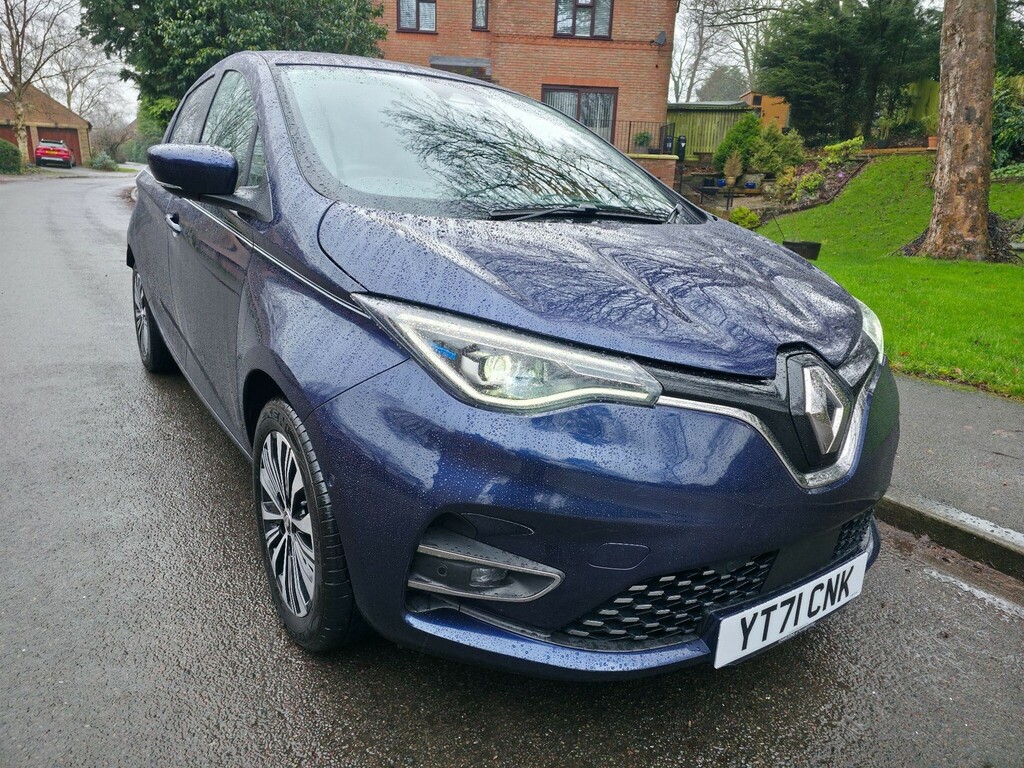 Renault Zoe R135 Ev50 52Kwh Riviera Rapid Charge Blue