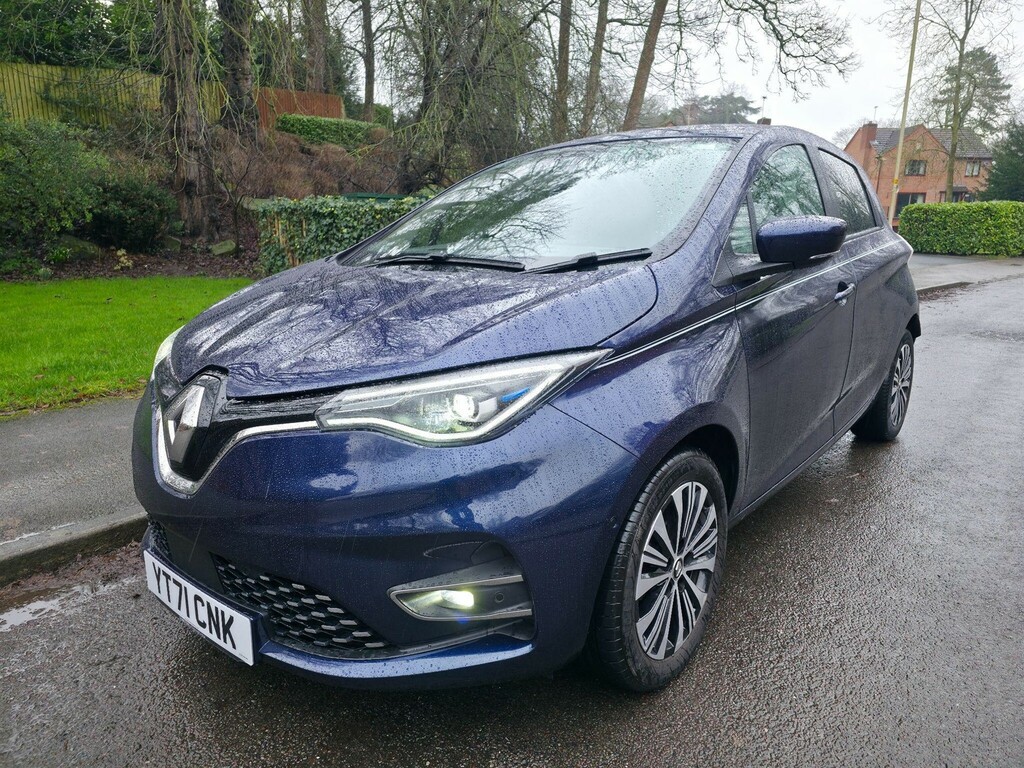 Renault Zoe R135 Ev50 52Kwh Riviera Rapid Charge YT71CNK Blue #3