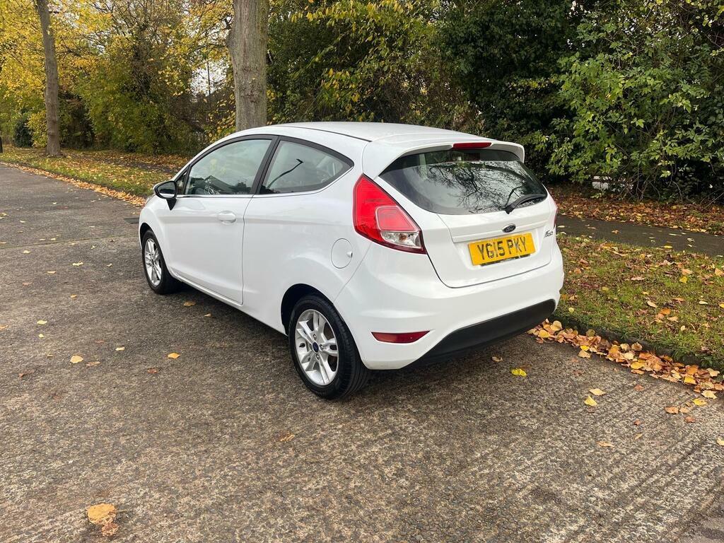 Ford Fiesta 1.25 Zetec Euro 6 YG15PKY White #2