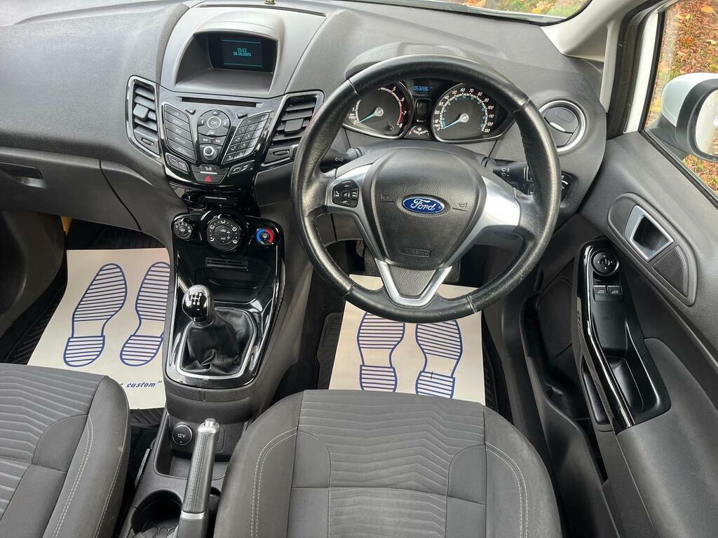 Ford Fiesta 1.25 Zetec Euro 6 YG15PKY White #4